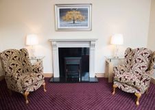 Interior of Ramon Massey & Son's funeral home in Celbridge