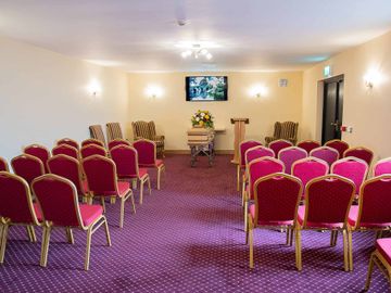 Internal funeral set-up in our Dublin funeral home