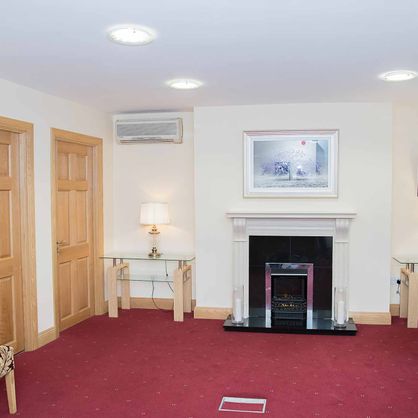 Interior of Ramon Massey & Son's funeral home in Drimnagh